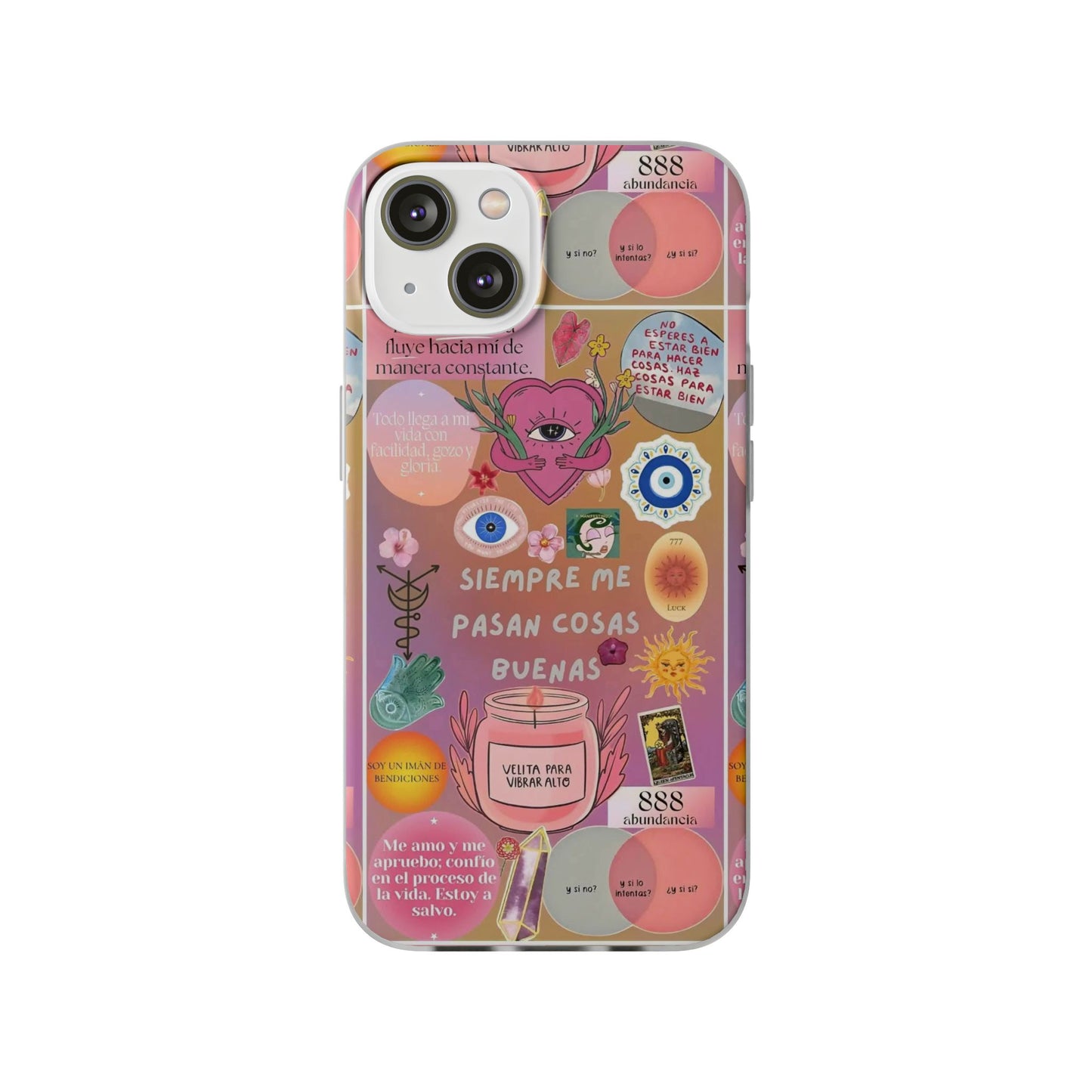 Colorful Affirmation Phone Cases, Positive Vibe Cases for iPhone, Flexible Phone Protection, Unique Gifts for Friends