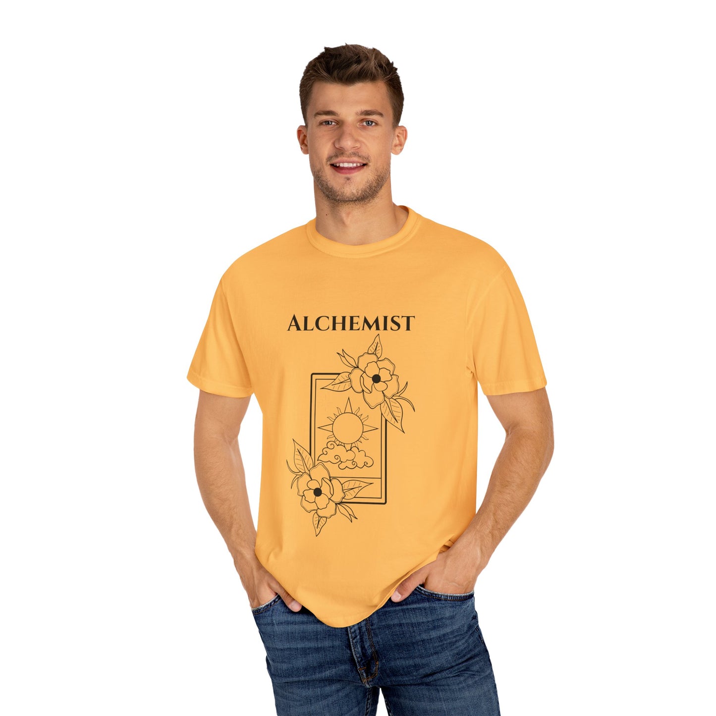 Unisex Alchemist Floral T-Shirt - Casual Wear for Nature Lovers