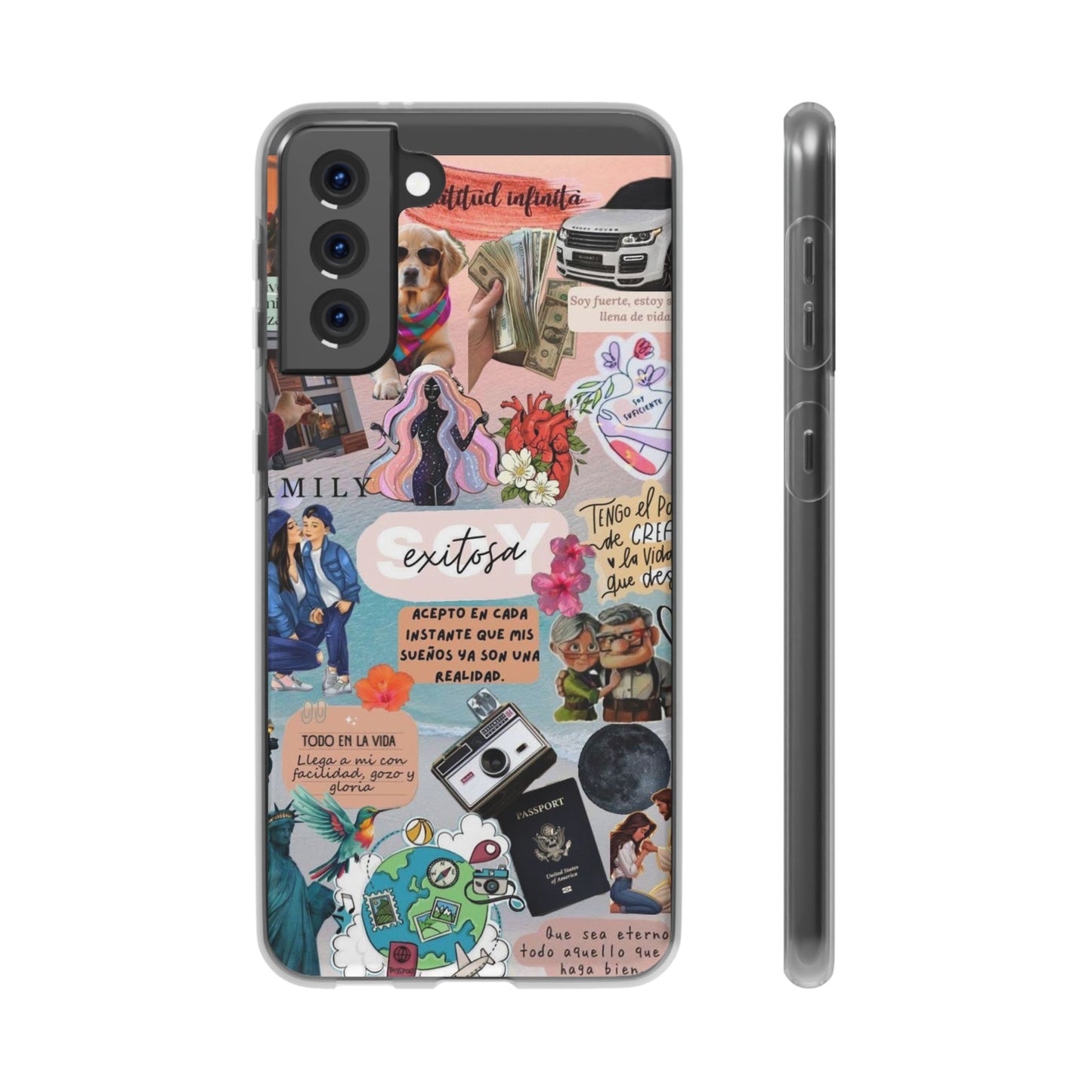 Colorful Inspirational Phone Case, Motivational iPhone Cover, Fun Phone Accessory, Unique Gift for Creative Souls, Flexible Cases for [...]