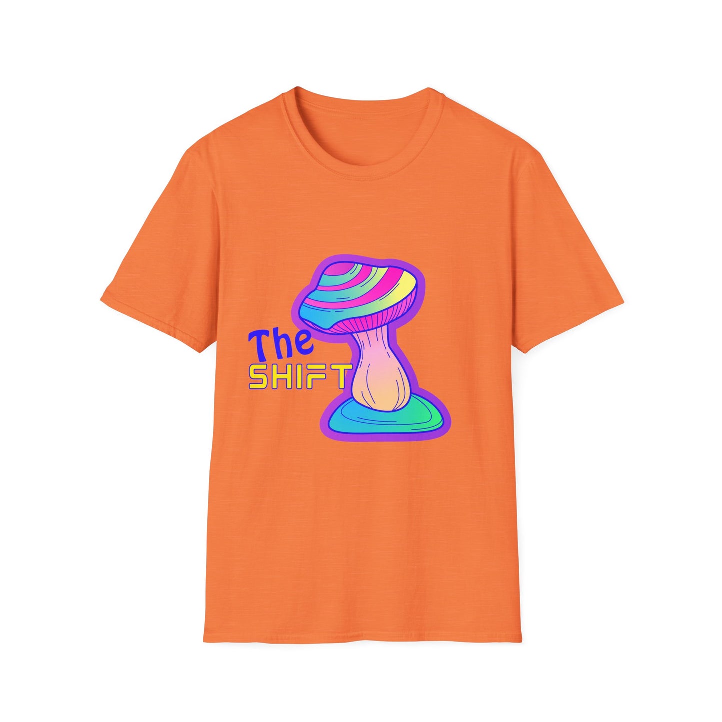 Colorful Psychedelic Unisex T-Shirt - 'The Shift' Graphic Tee for Festivals & Everyday Wear